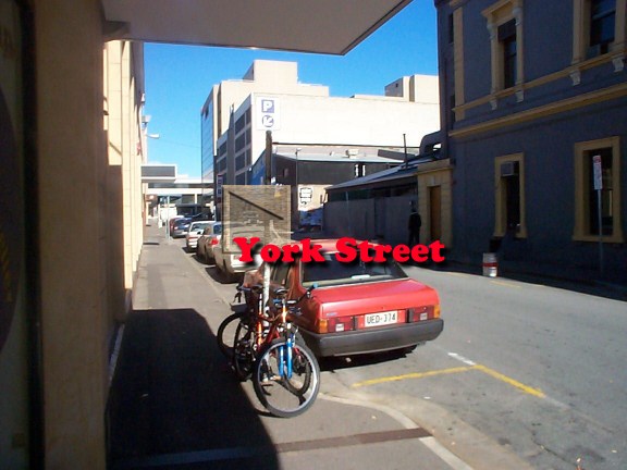 Cnr. Bent Street and York Street